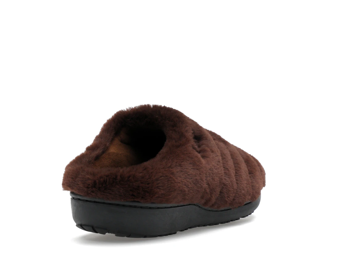 Vue 31 de A Bathing Ape Ape Head Puffer Sandals Subu Brown