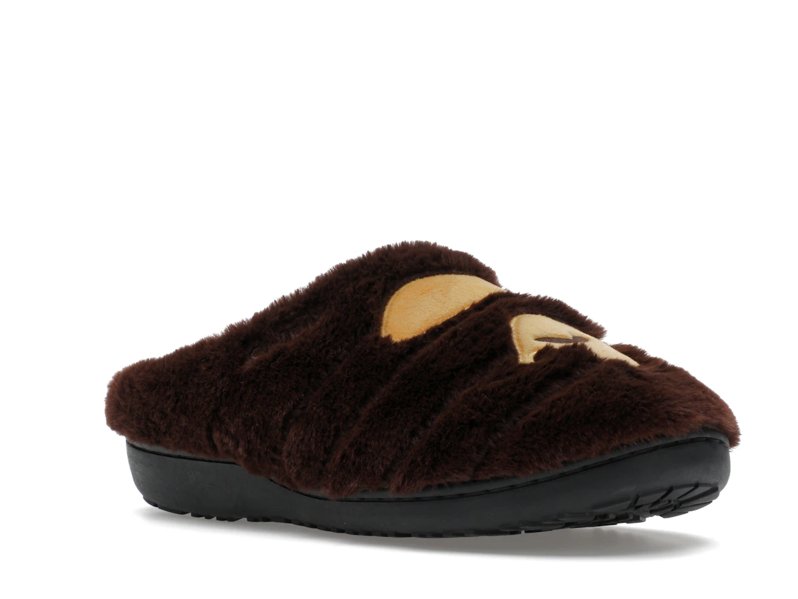 Vue 5 de A Bathing Ape Ape Head Puffer Sandals Subu Brown