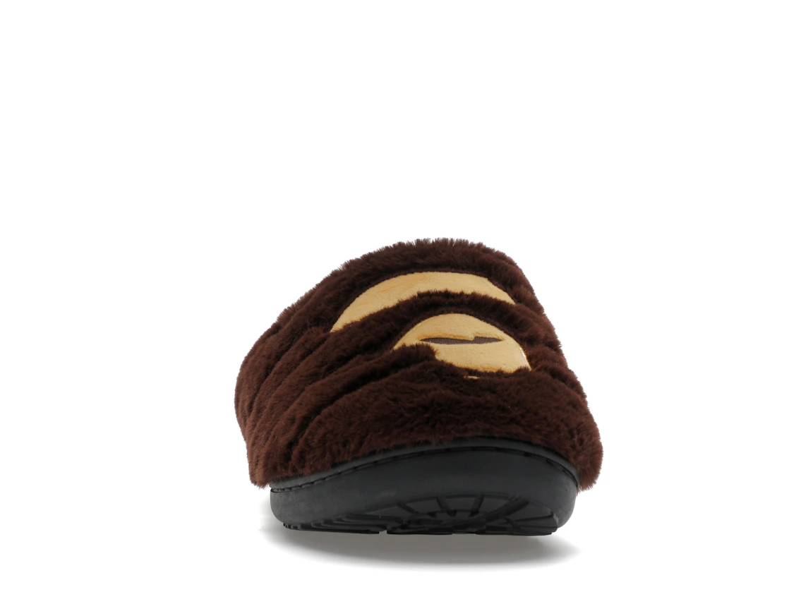 Vue 9 de A Bathing Ape Ape Head Puffer Sandals Subu Brown