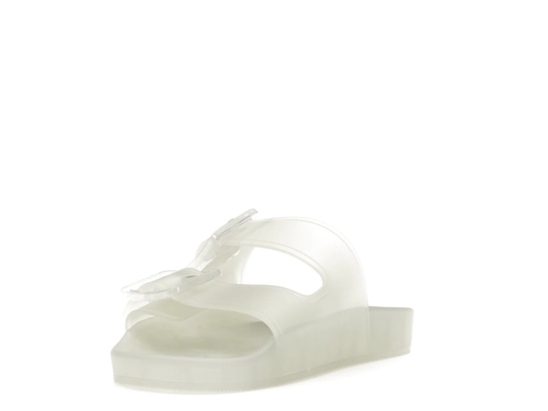 Vue 13 de Balenciaga Mallorca Sandal Clear White 