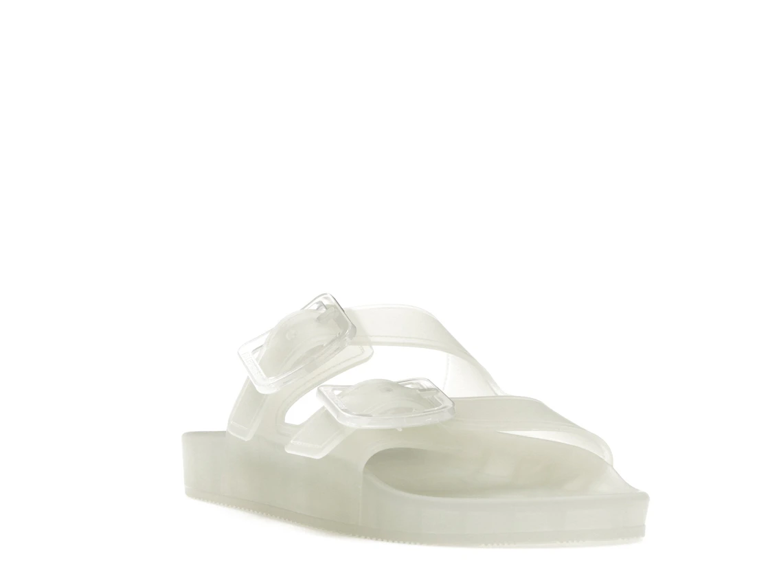 Vue 7 de Balenciaga Mallorca Sandal Clear White 