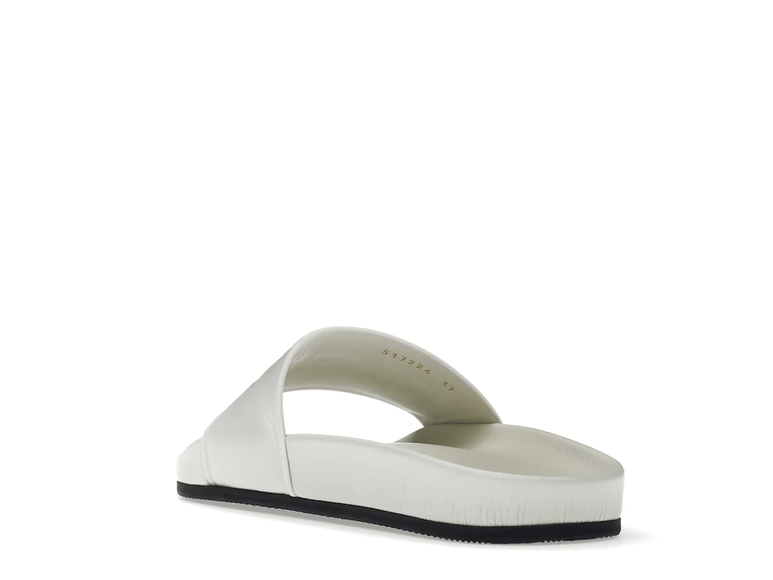 Vue 25 de Balenciaga Pool Slide White Black 