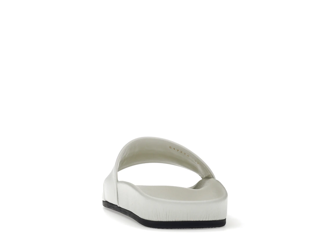 Vue 27 de Balenciaga Pool Slide White Black 
