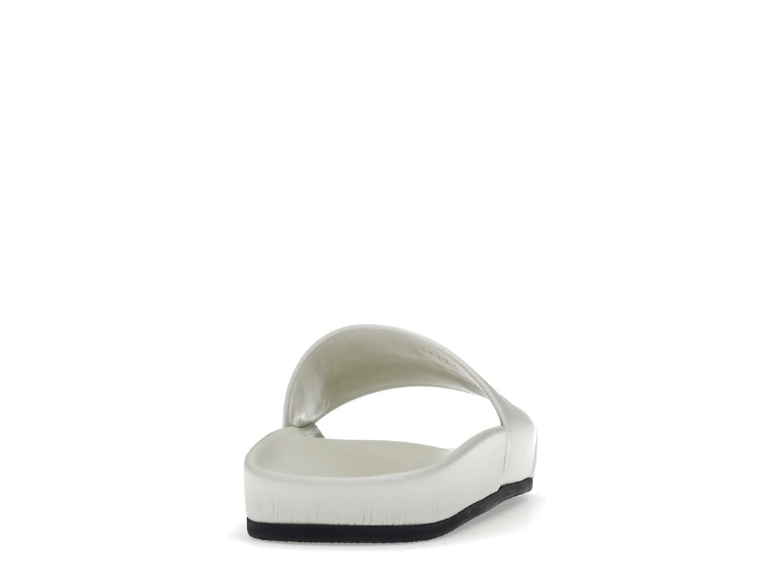 Vue 29 de Balenciaga Pool Slide White Black 