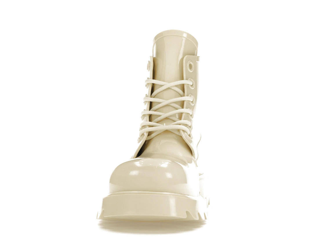 Vue 11 de Bottega Veneta Stride Lace-Up Ankle Boot Beige 