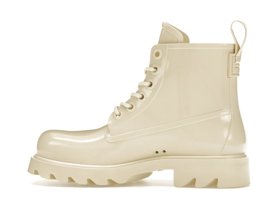 Vue 20 de Bottega Veneta Stride Lace-Up Ankle Boot Beige 