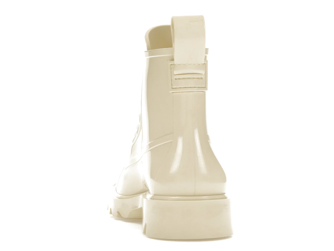 Vue 27 de Bottega Veneta Stride Lace-Up Ankle Boot Beige 