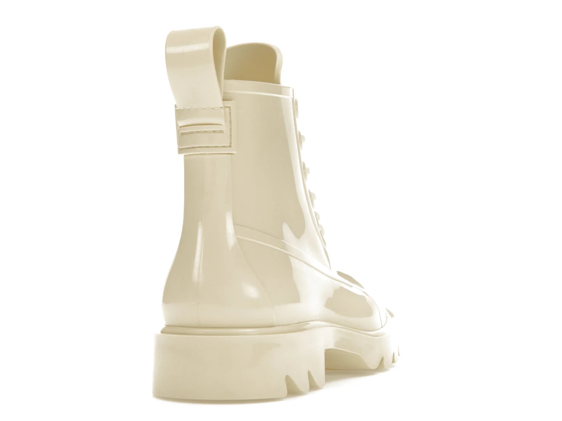 Vue 30 de Bottega Veneta Stride Lace-Up Ankle Boot Beige 