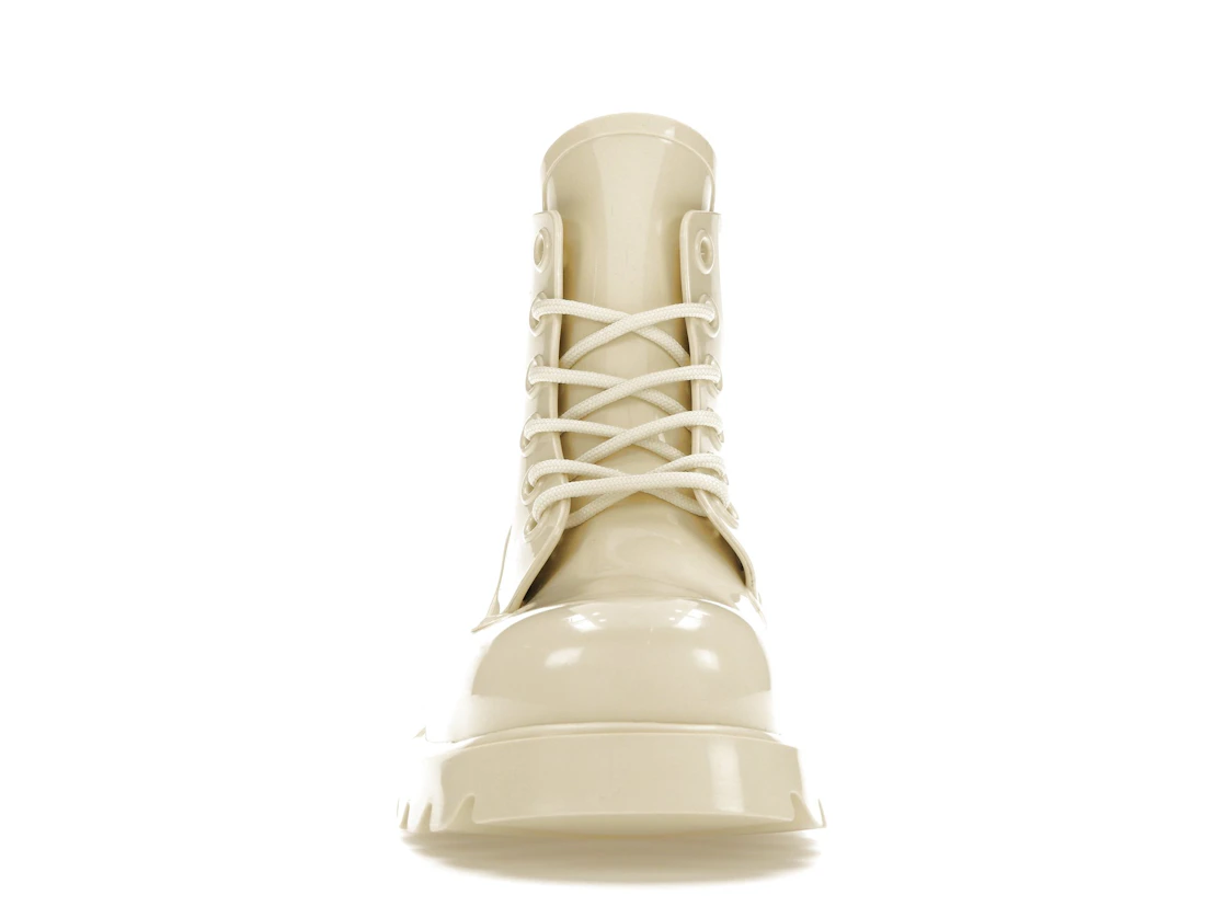 Vue 10 de Bottega Veneta Stride Lace-Up Ankle Boot Beige 