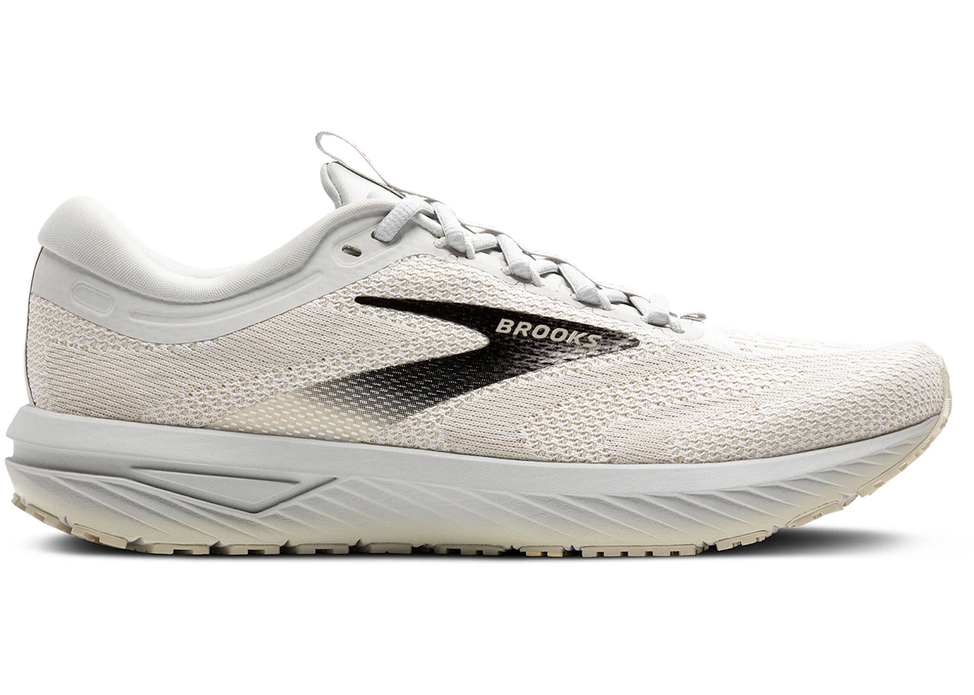 Brooks Revel 7 White Pelican Black