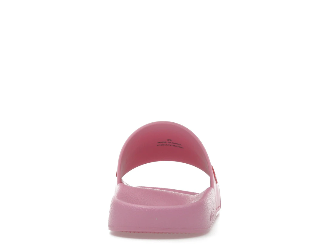 Vue 28 de Burberry Embossed Logo Slides Bubblegum Pink 