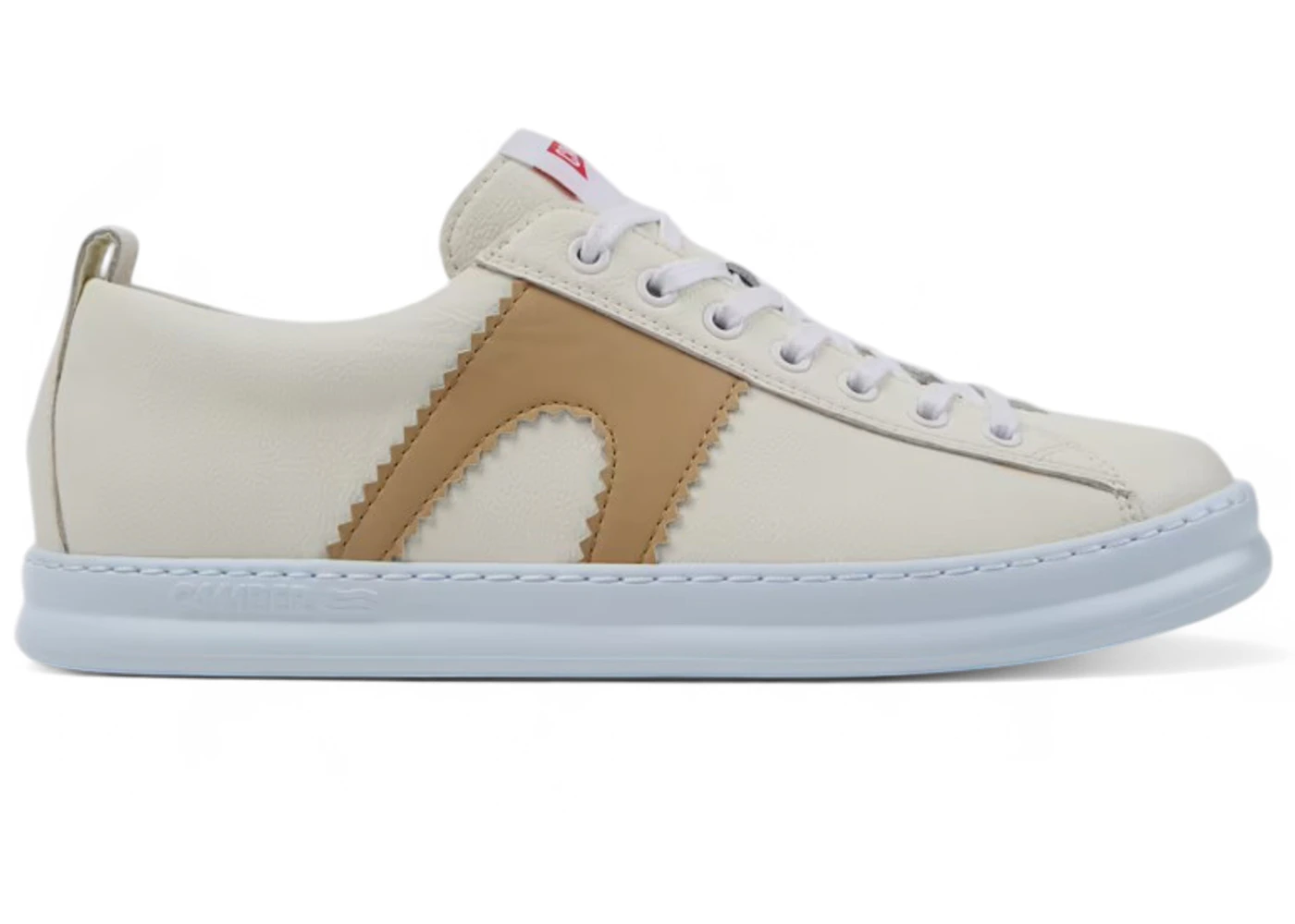 Camper Runner Sneaker Off-White Beige Sky Blue
