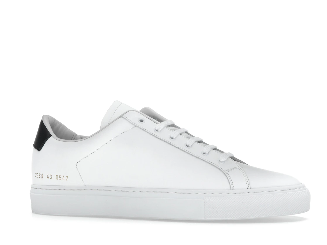 Vue 3 de Common Projects Retro Classic Low White Black