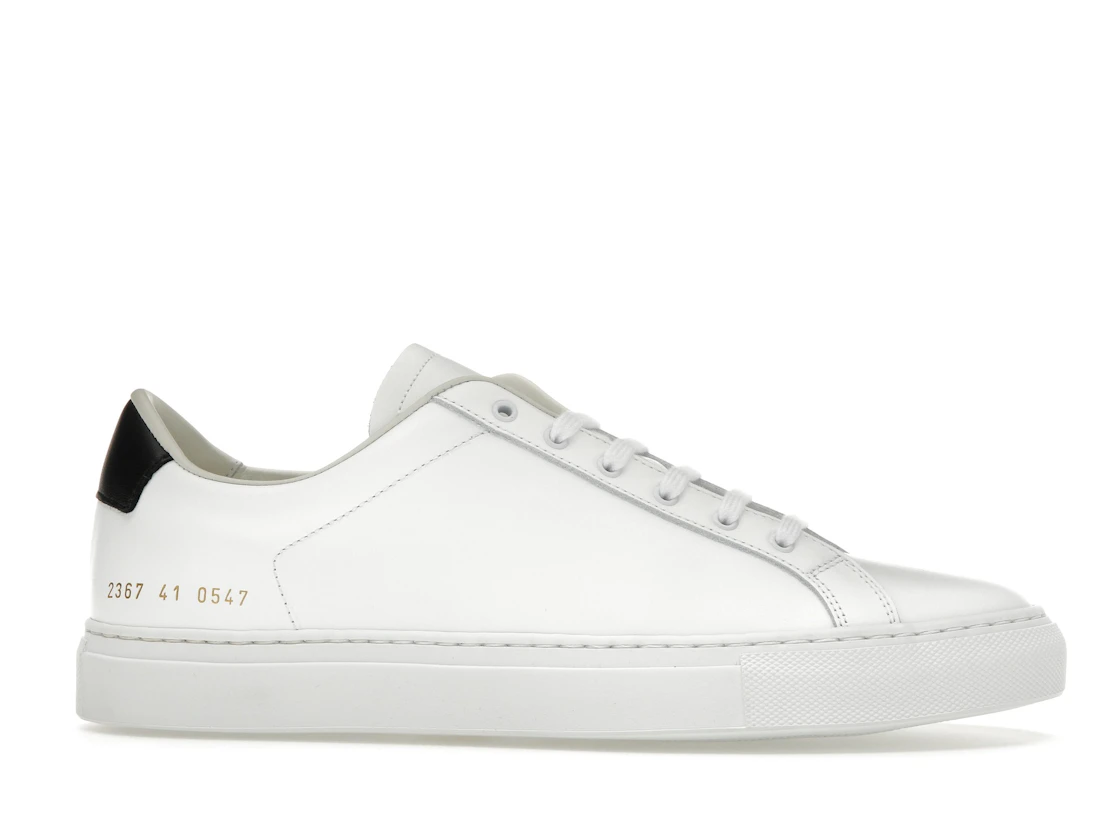 Vue 2 de Common Projects Retro Low White Black