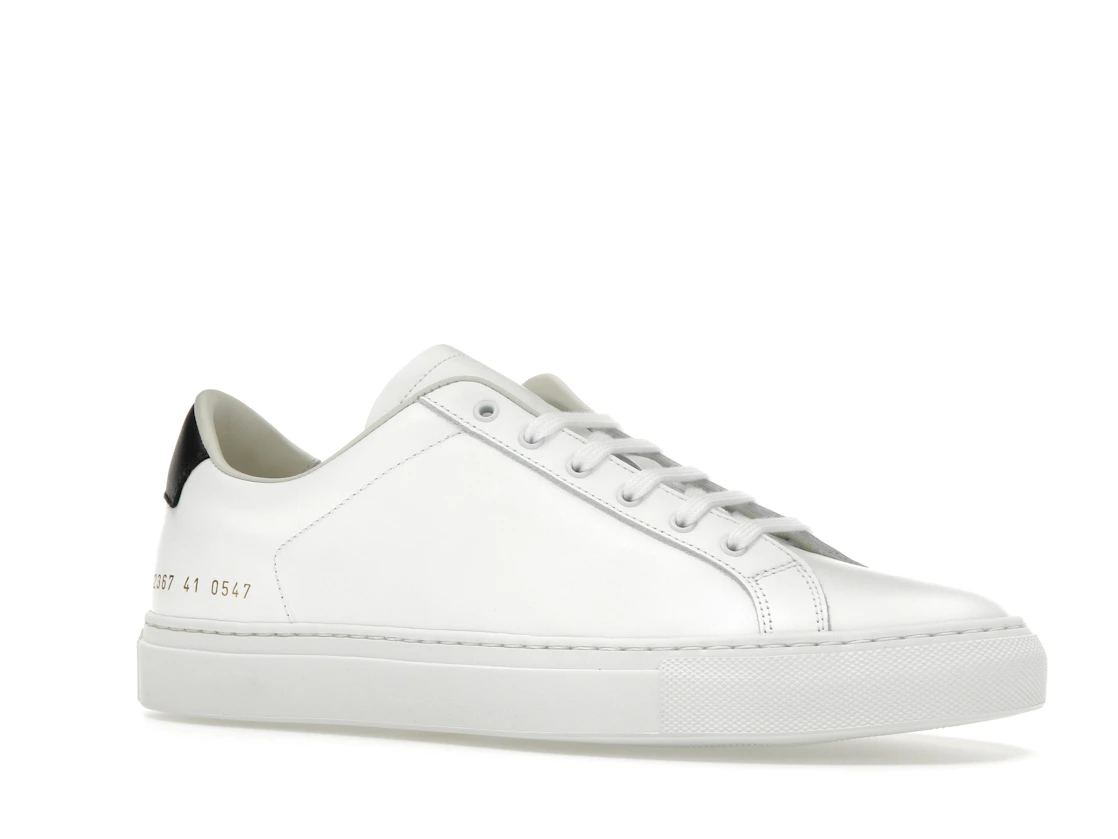 Vue 4 de Common Projects Retro Low White Black