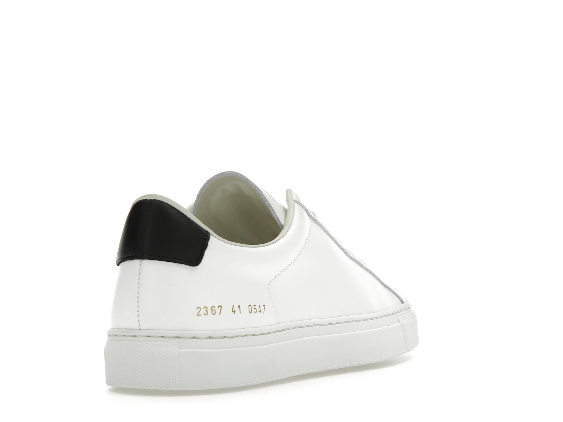 Vue 31 de Common Projects Retro Low White Black