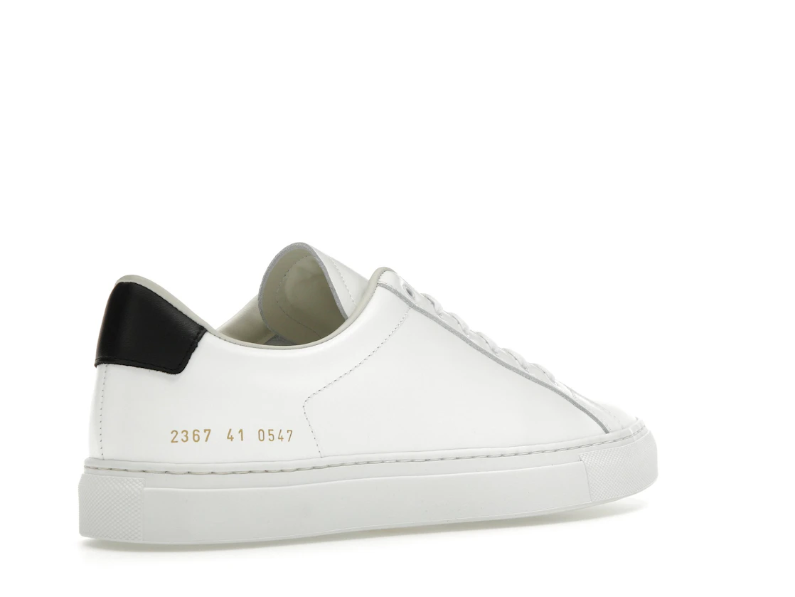 Vue 33 de Common Projects Retro Low White Black