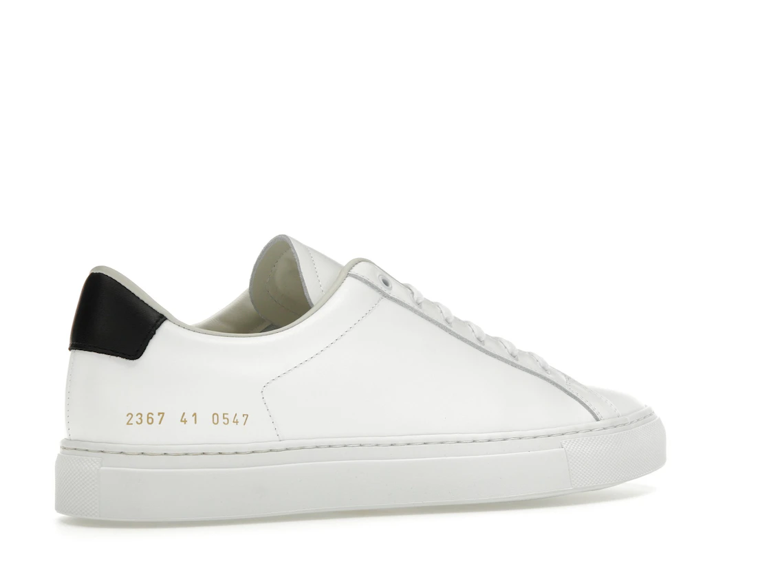 Vue 34 de Common Projects Retro Low White Black