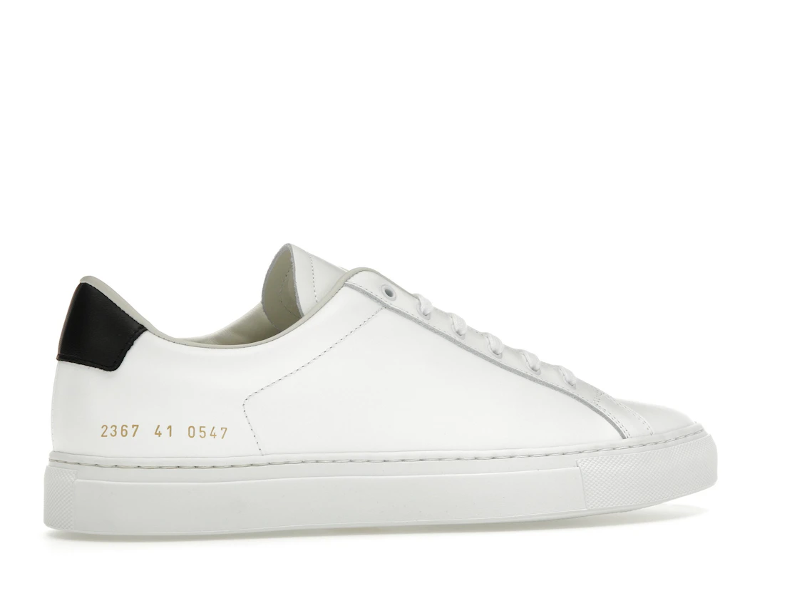 Vue 35 de Common Projects Retro Low White Black