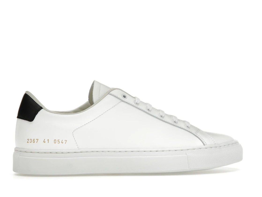 Vue 36 de Common Projects Retro Low White Black