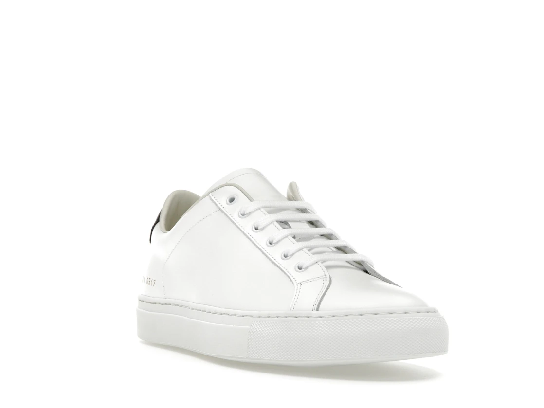 Vue 7 de Common Projects Retro Low White Black