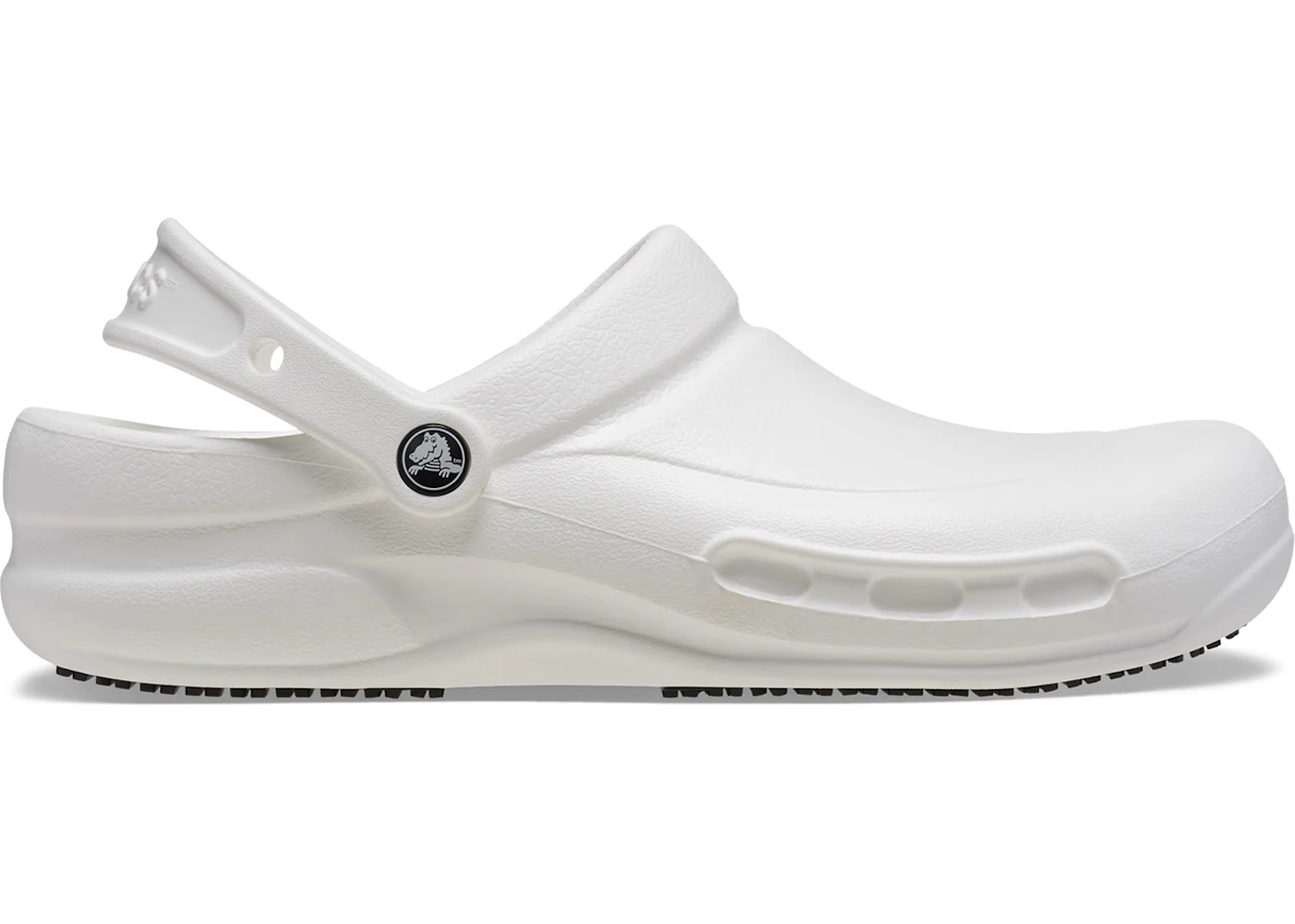Crocs Bistro Slip Resistant Work Clog White
