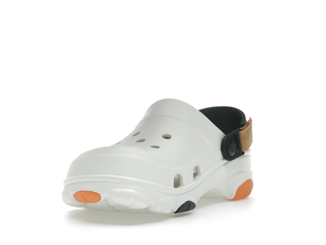 Vue 13 de Crocs Classic All-Terrain Clog White Orange