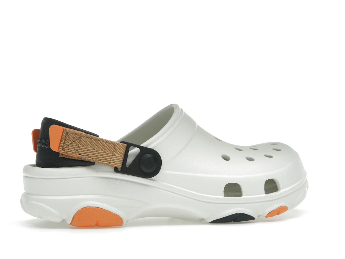 Vue 35 de Crocs Classic All-Terrain Clog White Orange