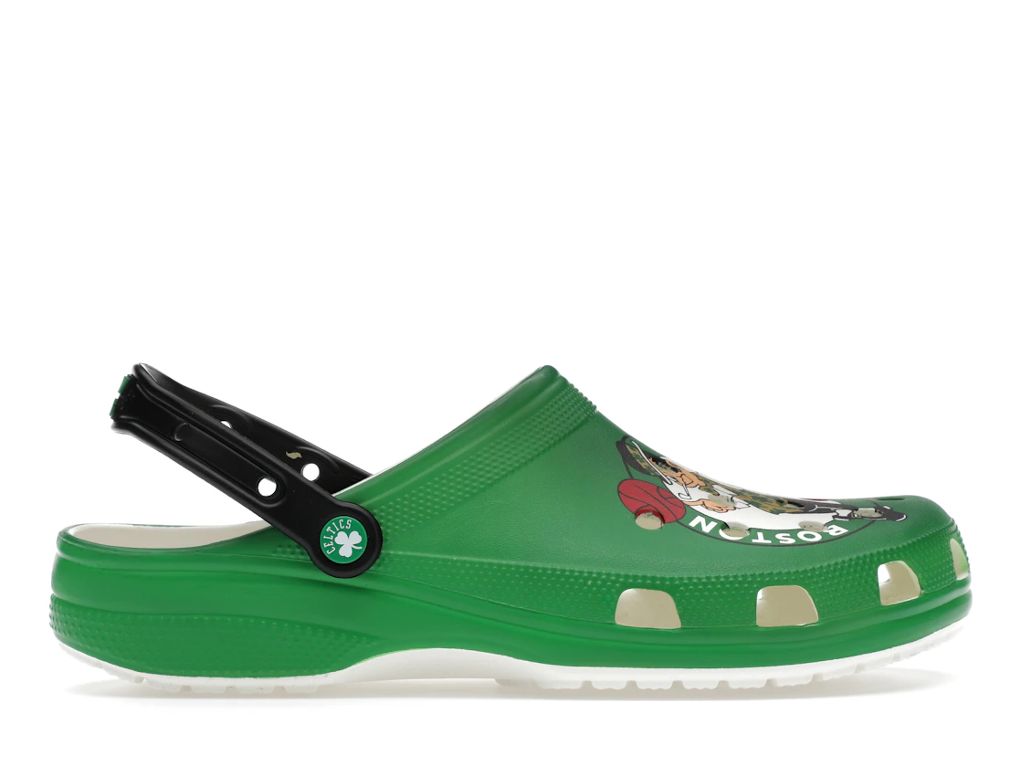 Vue 1 de Crocs Classic Clog NBA Boston Celtics
