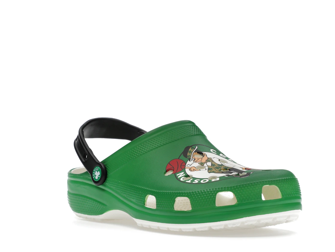 Vue 6 de Crocs Classic Clog NBA Boston Celtics