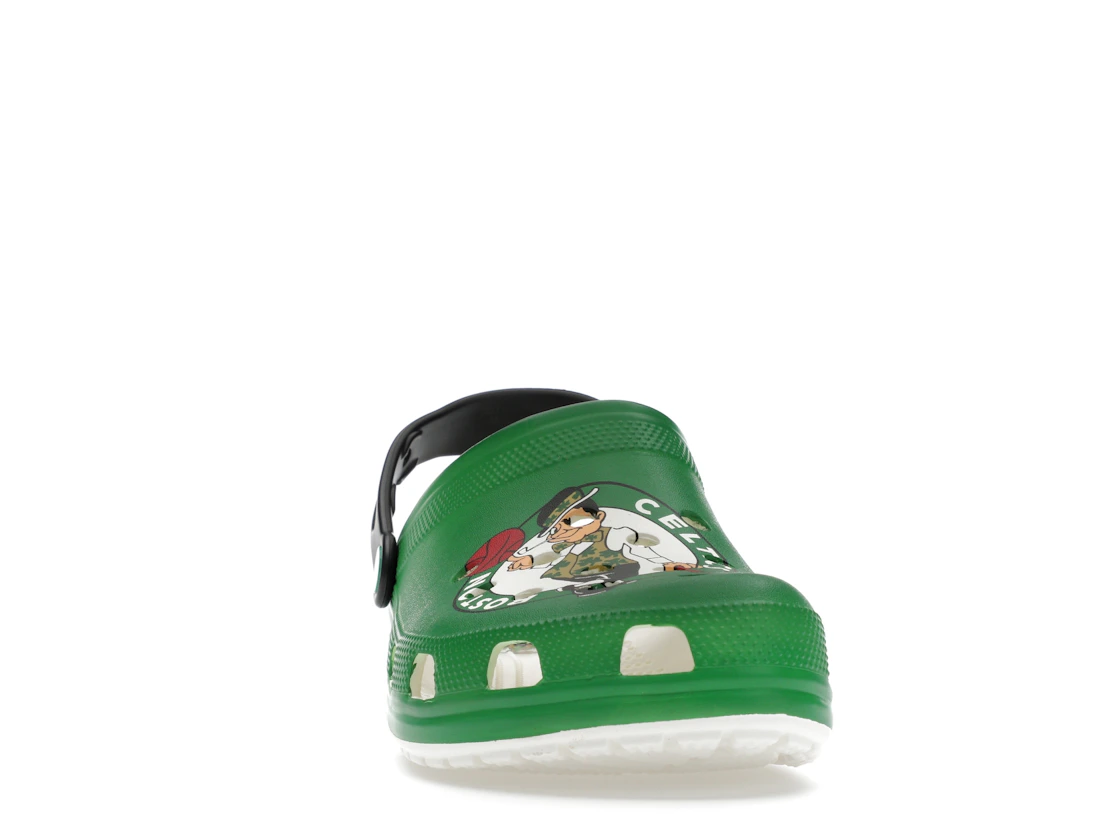Vue 9 de Crocs Classic Clog NBA Boston Celtics