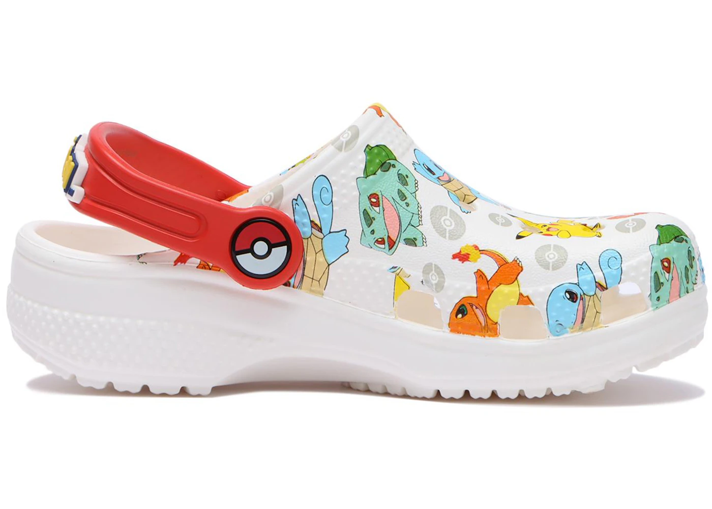 Crocs Classic Clog Pokemon White (TD)