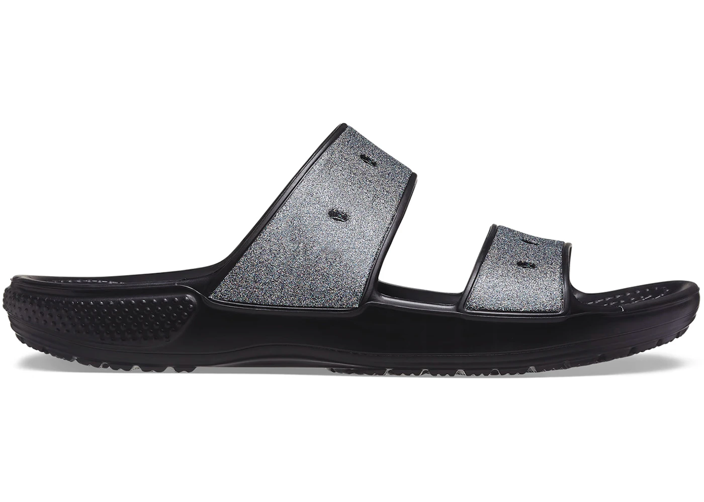 Crocs Classic Glitter II Sandal Black