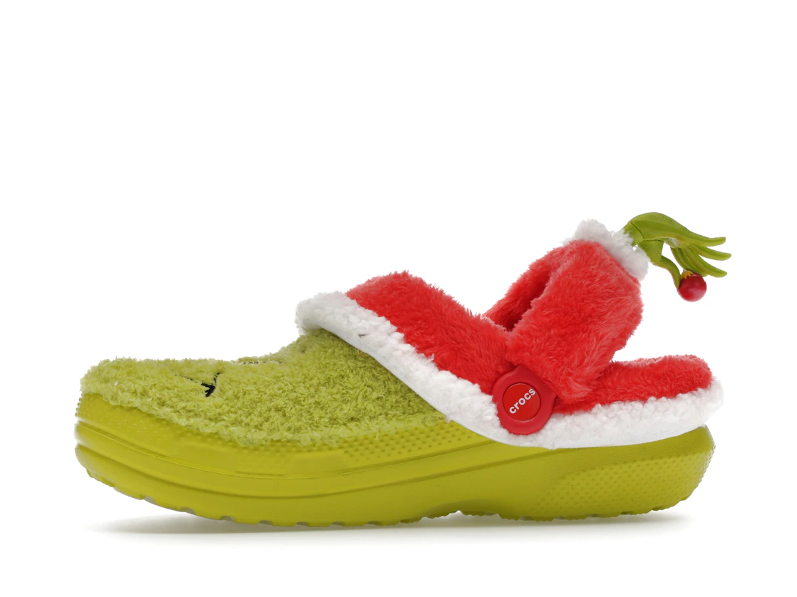 Vue 18 de Crocs Classic Lined Clog The Grinch