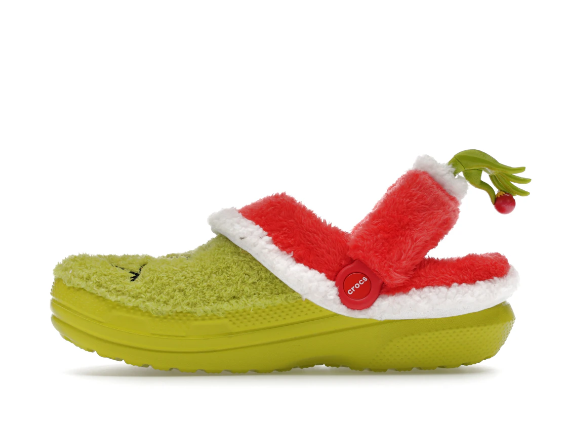 Vue 19 de Crocs Classic Lined Clog The Grinch