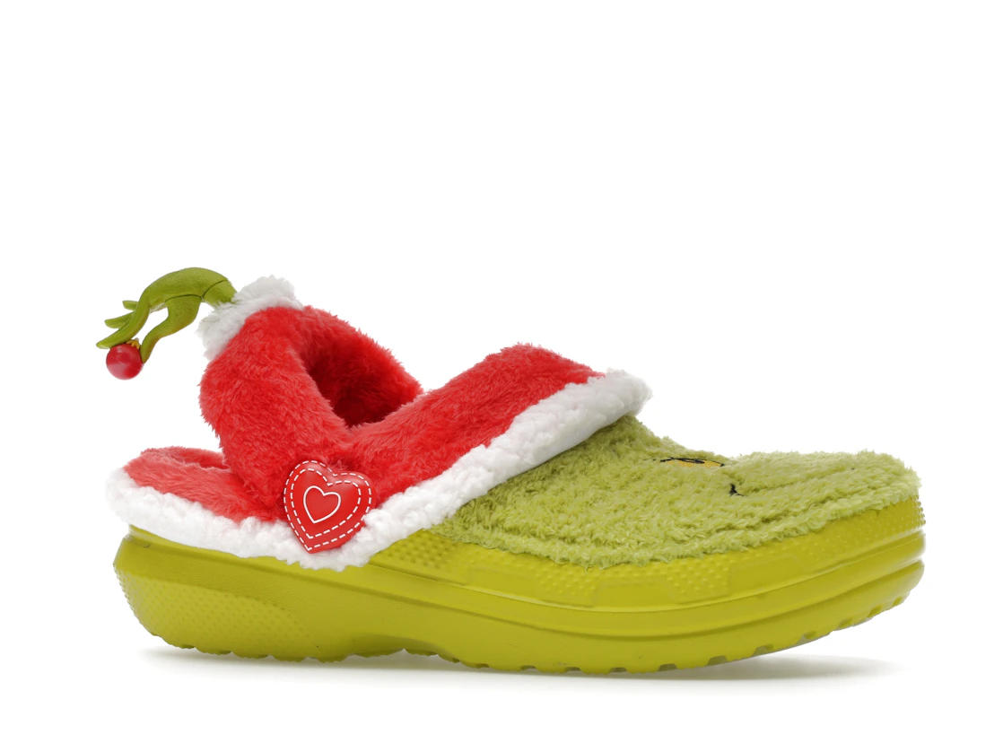 Vue 3 de Crocs Classic Lined Clog The Grinch