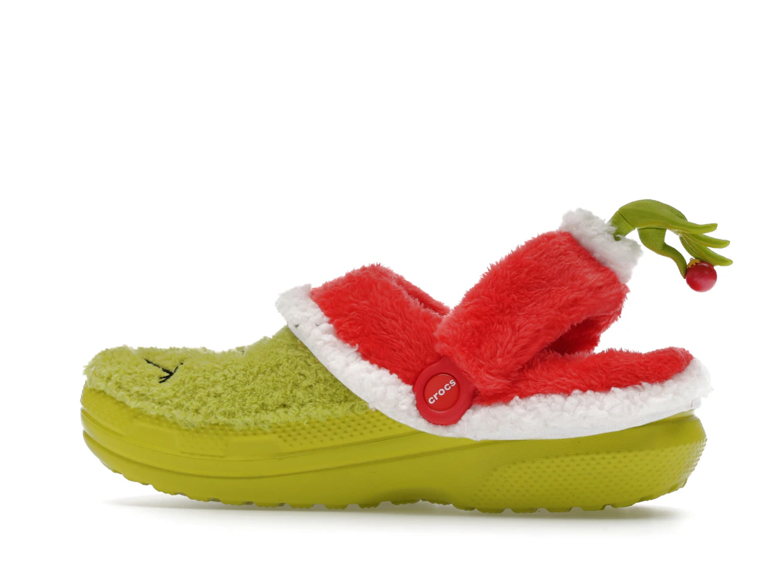 Vue 21 de Crocs Classic Lined Clog The Grinch