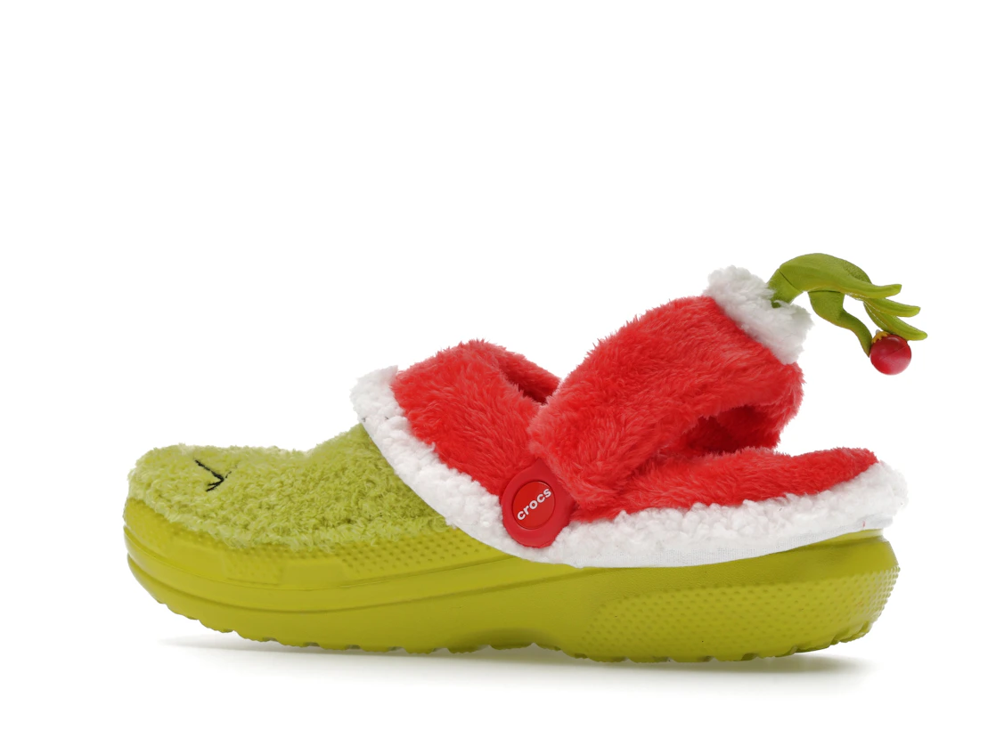 Vue 22 de Crocs Classic Lined Clog The Grinch