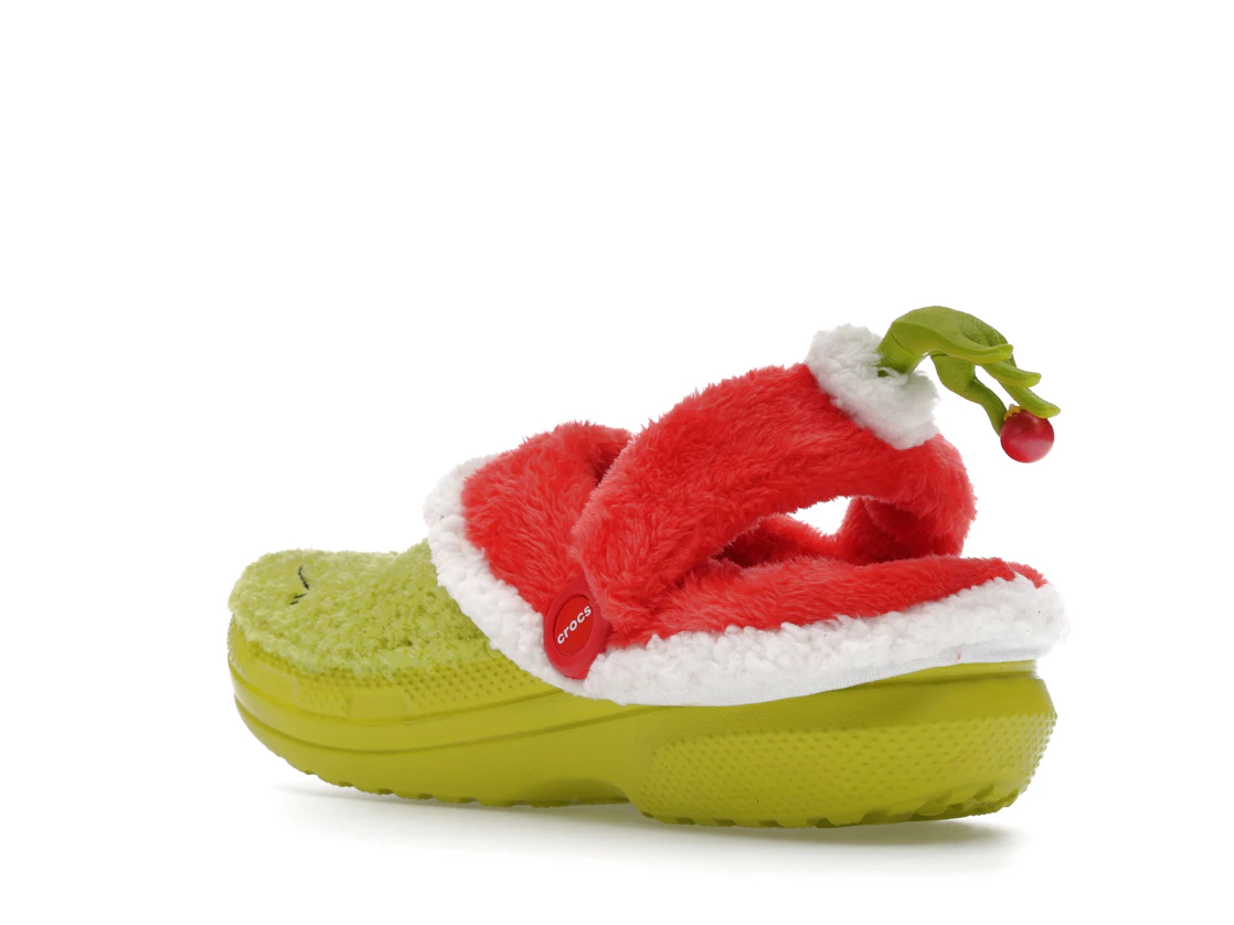 Vue 24 de Crocs Classic Lined Clog The Grinch