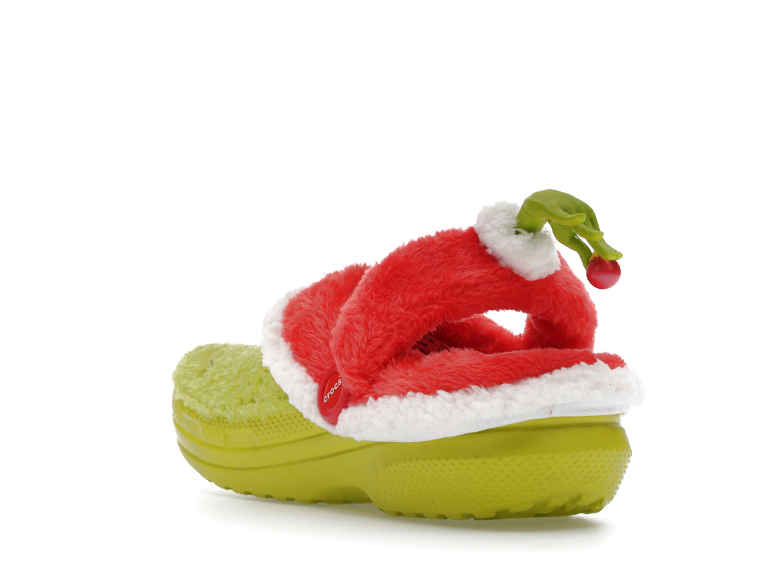 Vue 25 de Crocs Classic Lined Clog The Grinch