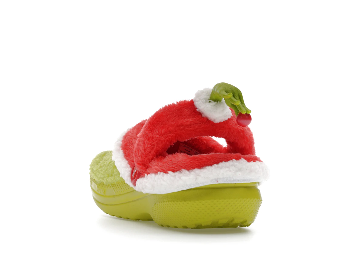 Vue 26 de Crocs Classic Lined Clog The Grinch