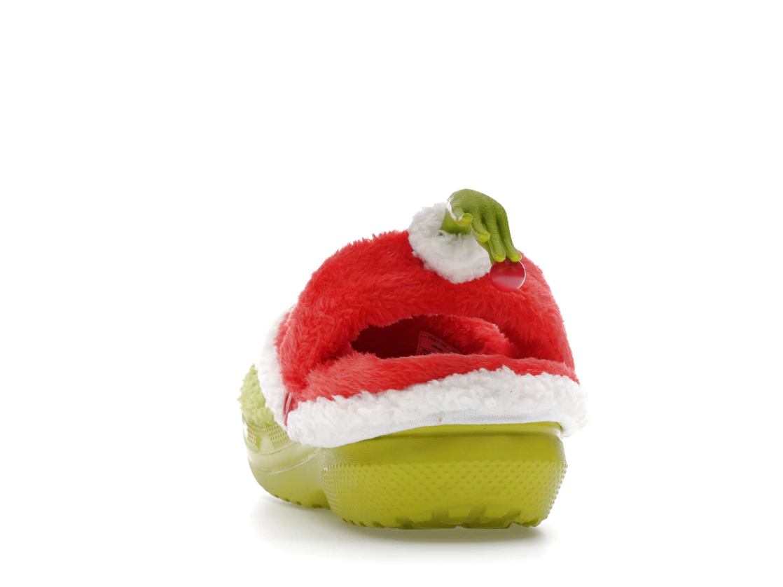 Vue 27 de Crocs Classic Lined Clog The Grinch