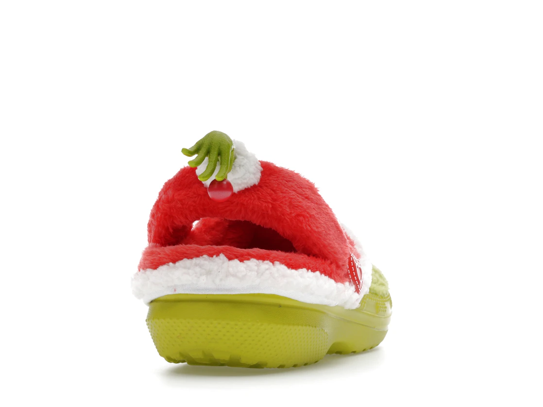 Vue 30 de Crocs Classic Lined Clog The Grinch