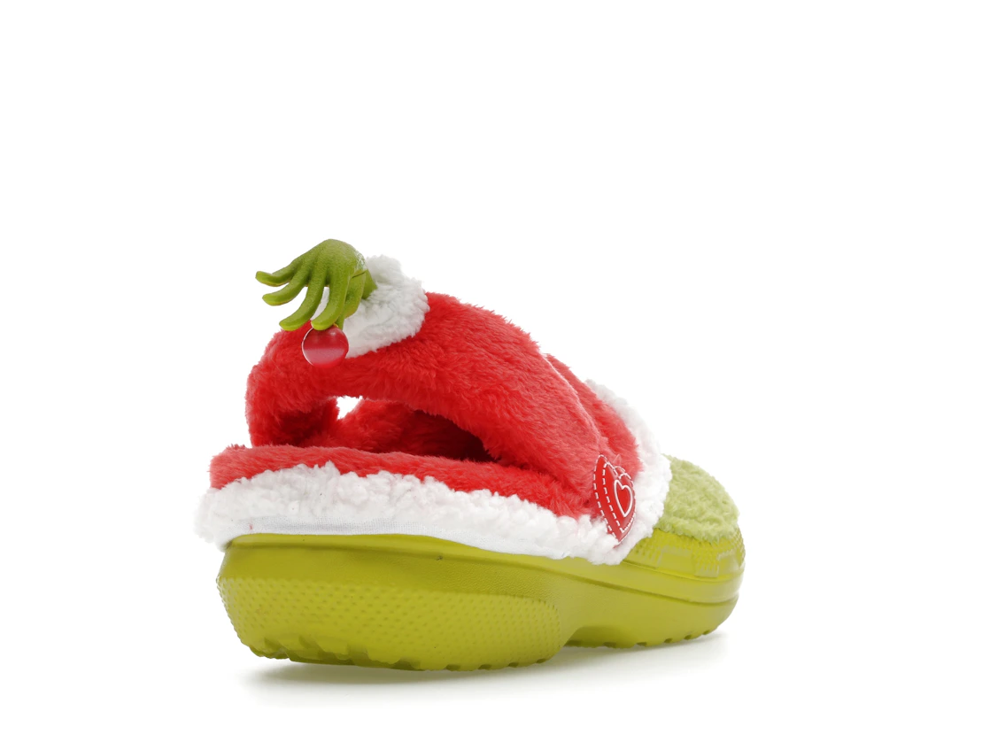 Vue 31 de Crocs Classic Lined Clog The Grinch
