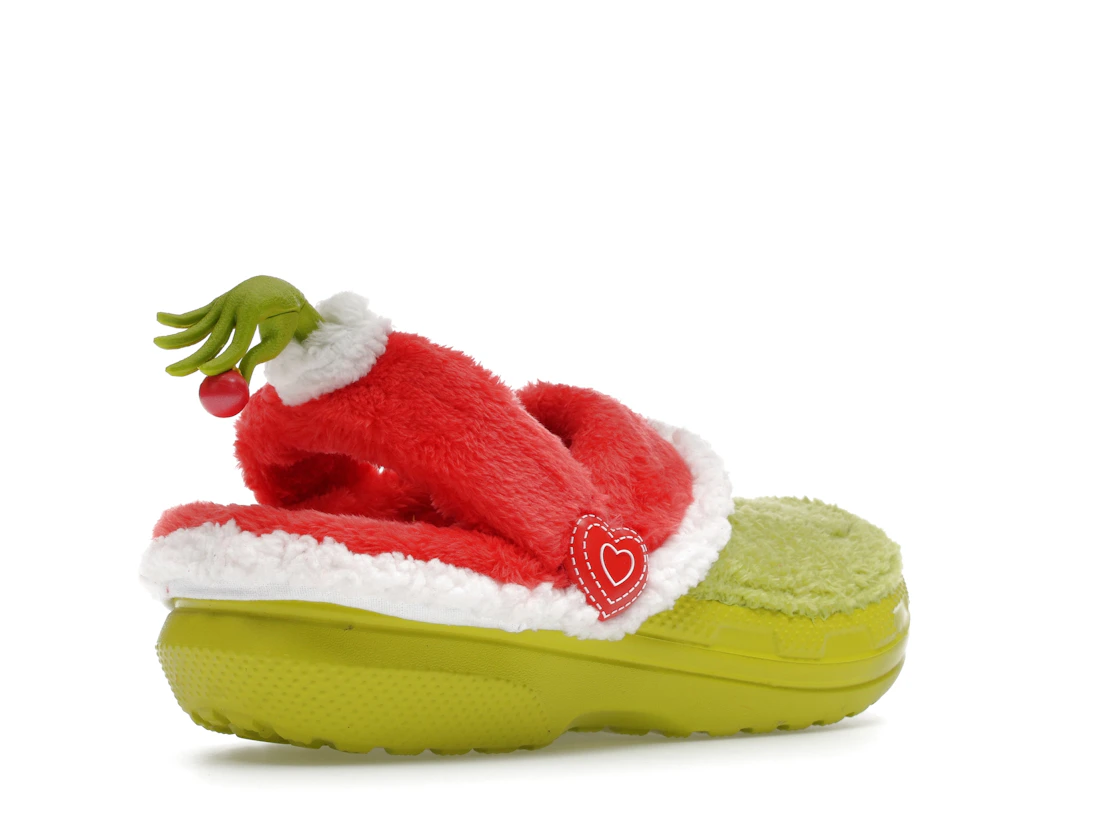 Vue 33 de Crocs Classic Lined Clog The Grinch