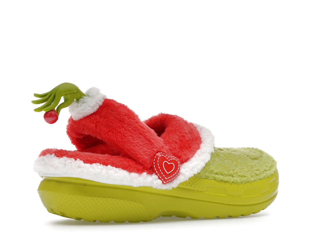 Vue 34 de Crocs Classic Lined Clog The Grinch