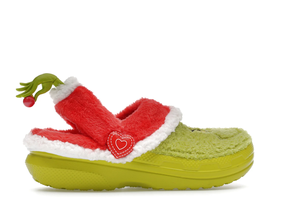 Vue 36 de Crocs Classic Lined Clog The Grinch