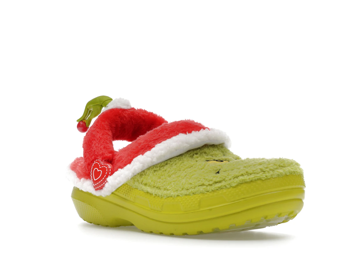 Vue 6 de Crocs Classic Lined Clog The Grinch