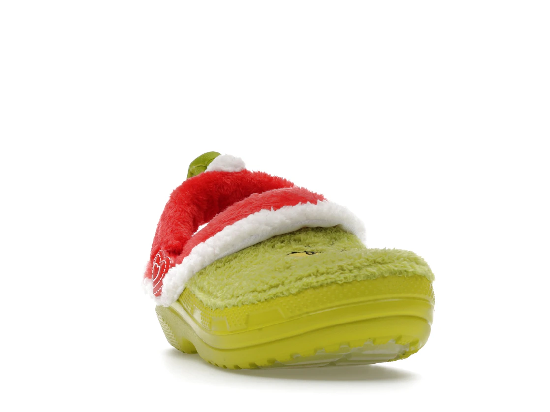 Vue 8 de Crocs Classic Lined Clog The Grinch
