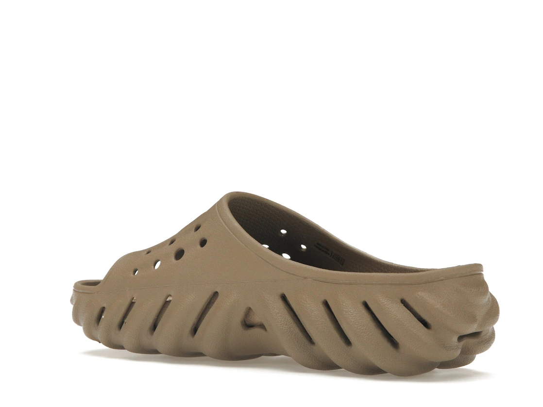 Vue 23 de Crocs Echo Slide Tumbleweed